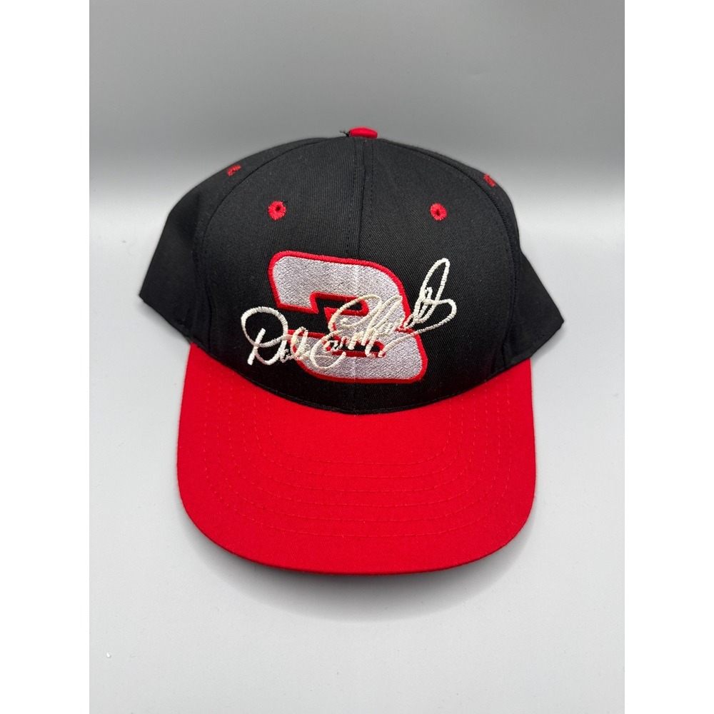 Vintage Dale Earnhardt Sr #3 Snapback Hat Black Red NASCAR Racing Cap - Picture 4 of 8